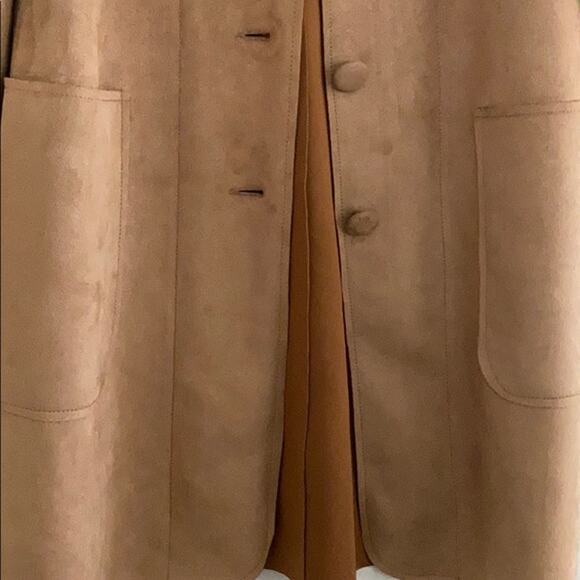 Philosophy Republic Clothing Faux Leather Jacket Size Medium in Cedar NWT - Picture 3 of 7